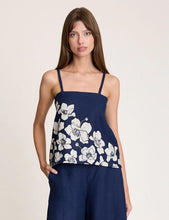 Load image into Gallery viewer, State Of Embrace - Fleur Cami - Navy
