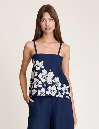 State Of Embrace - Fleur Cami - Navy