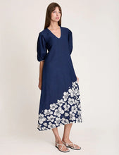 Load image into Gallery viewer, State Of Embrace - Fleur Balloon Dress - Navy
