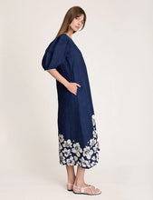 Load image into Gallery viewer, State Of Embrace - Fleur Balloon Dress - Navy
