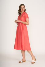 Load image into Gallery viewer, Foil - Wrap Dreams Dress - Melon
