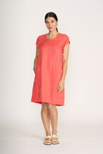 Load image into Gallery viewer, Foil - Festival Dress - Melon
