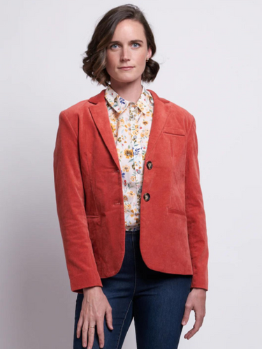 Foil - According to Plan Blazer - Auburn