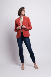 Foil - According to Plan Blazer - Auburn