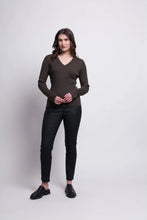 Load image into Gallery viewer, Foil - Finer Things Sweater - Pine Forest Marl
