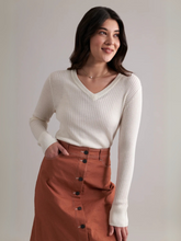 Load image into Gallery viewer, Foil - Finer Things Sweater - Snow
