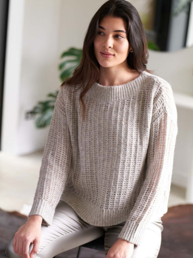 Foil - Twinkle Time Sweater - Champagne