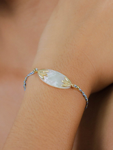 Load image into Gallery viewer, Frank Hervall - Palma Oval Disc Braided Bracelet
