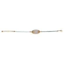 Load image into Gallery viewer, Frank Hervall - Palma Oval Disc Braided Bracelet
