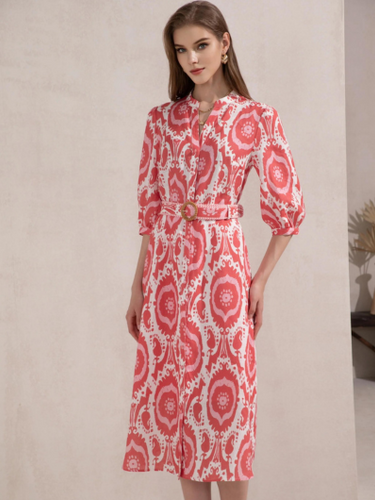 GDS - Abyss Long Dress - Coral