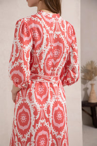GDS - Abyss Long Dress - Coral