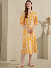 Load image into Gallery viewer, GDS - Abyss Long Dress - Saffron
