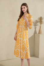 Load image into Gallery viewer, GDS - Abyss Long Dress - Saffron
