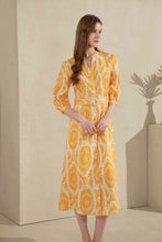 Load image into Gallery viewer, GDS - Abyss Long Dress - Saffron
