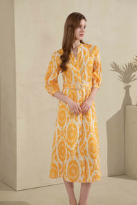 GDS - Abyss Long Dress - Saffron