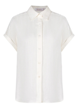 Load image into Gallery viewer, GDS - Brielle Linen Shirt - White
