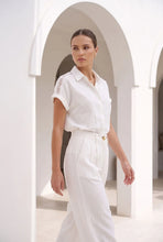 Load image into Gallery viewer, GDS - Brielle Linen Shirt - White
