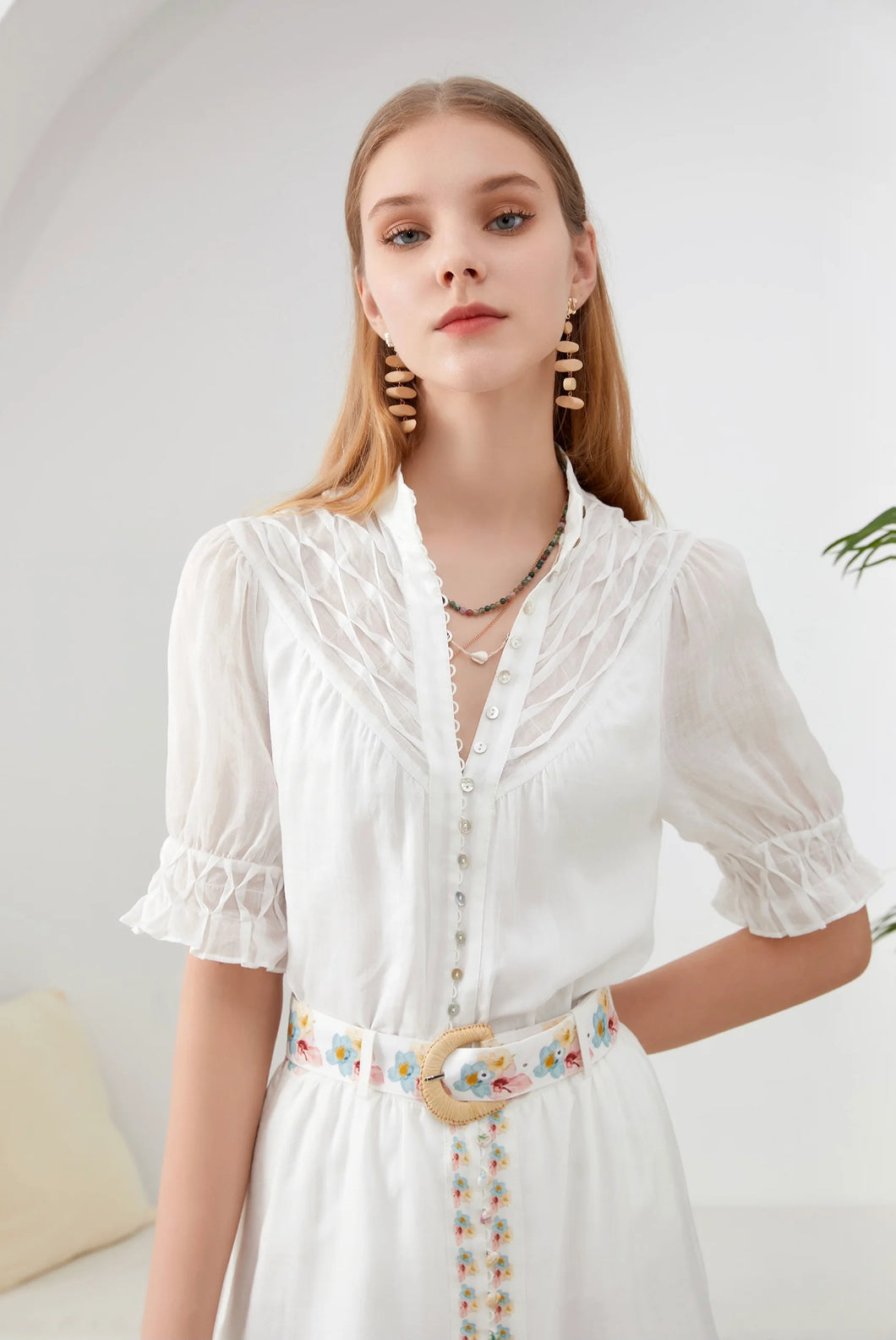 GDS - Colette Linen Blouse