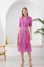 Load image into Gallery viewer, GDS - Colette Linen Dress - Violet
