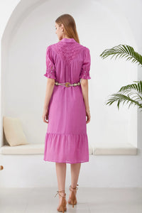 GDS - Colette Linen Dress - Violet