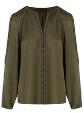 Load image into Gallery viewer, GDS - Viviana Blouse - Khaki
