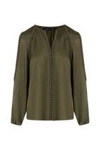 Load image into Gallery viewer, GDS - Viviana Blouse - Khaki
