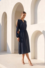 Load image into Gallery viewer, GDS - Viviana Long Dress - Navy
