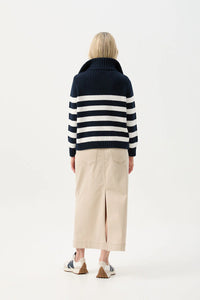 Goondiwindi - Stripe Chunky Jumper