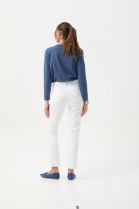 Goondiwindi - 5 Pocket Jean - White