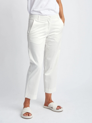 Goondiwindi - Cropped Pant - White