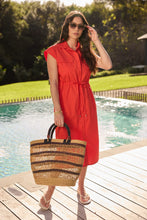 Load image into Gallery viewer, Goondiwindi - Rust Pocket Dress - Garnet
