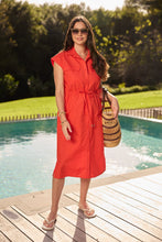 Load image into Gallery viewer, Goondiwindi - Rust Pocket Dress - Garnet
