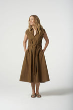 Load image into Gallery viewer, Goondiwindi - Sleeveless Shirt Dress - Otter
