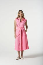 Load image into Gallery viewer, Goondiwindi - Sleeveless Shirt Dress -  Pink Cosmos
