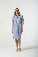 Load image into Gallery viewer, Goondiwindi - Jasper Stripe Dress - Blue
