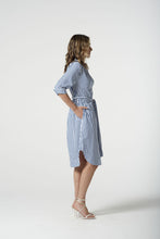 Load image into Gallery viewer, Goondiwindi - Jasper Stripe Dress - Blue
