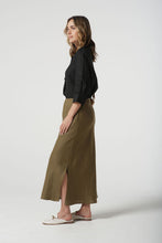 Load image into Gallery viewer, Goondiwindi - Side Split Skirt - Otter
