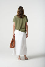 Load image into Gallery viewer, Goondiwindi - Side Split Skirt - White
