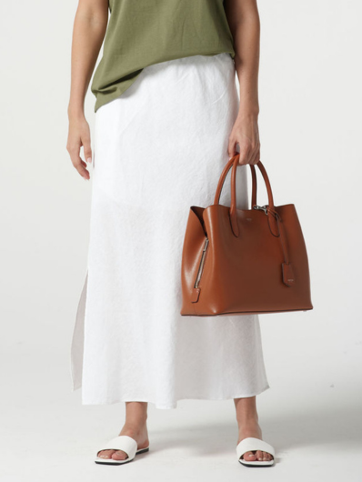Goondiwindi - Side Split Skirt - White