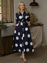 Load image into Gallery viewer, Goondiwindi - Spot Dress With Belt
