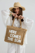 Load image into Gallery viewer, Holiday Trading &amp; Co - Here Comes The Sun Bag - Natural
