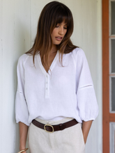 Load image into Gallery viewer, Humidity - Ambrosia Blouse - White
