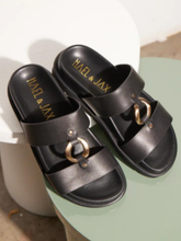 Load image into Gallery viewer, Hael &amp; Jax - Kaylee Sandal - Black
