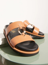 Load image into Gallery viewer, Hael &amp; Jax - Kaylee Sandal - Caramel
