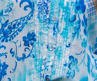 Scandi & Co - Hailey Shirtdress - Blue Print