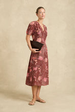 Load image into Gallery viewer, Hannah Artwear - Olivia Dress Hannah - Bloom Burgundy
