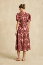 Load image into Gallery viewer, Hannah Artwear - Olivia Dress Hannah - Bloom Burgundy
