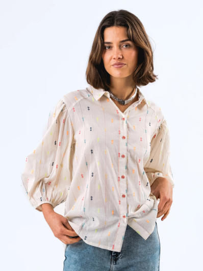 Lolly's Laundry - Heidi Shirt - Creme
