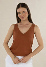 Load image into Gallery viewer, Humidity - Amour Tank - Tobacco
