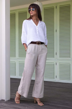 Load image into Gallery viewer, Humidity - Fleetwood Linen Pants - Natural
